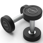 HARISON TPU Dumbbells – Non-Slip Textured Grip, Floor-Friendly, Eco-Friendly Material (2.5–25 kg)
