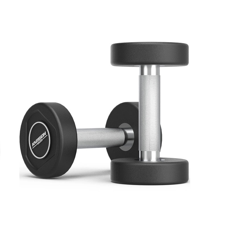 HARISON TPU Dumbbells – Non-Slip Textured Grip, Floor-Friendly, Eco-Friendly Material (2.5–25 kg)