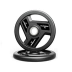 HARISON Olympic Rubber Grip Plates – 2" Barbell Compatible, Floor-Friendly, Rustproof (2.5–25 kg)