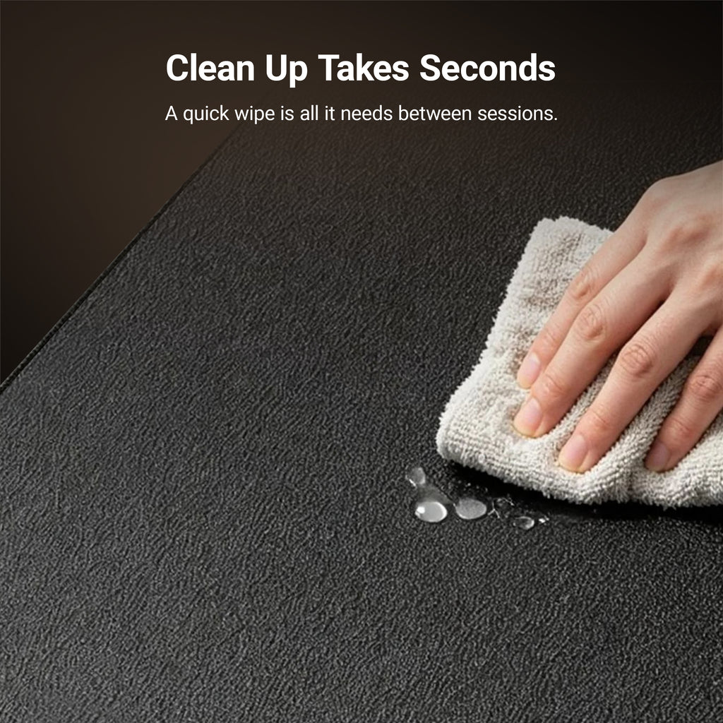 HARISON HR-001 Exercise Equipment Mat for Treadmill & Bike – Heavy Duty Floor Protection Mat for Home Gym