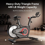 HARISON HR-X8 Heavy Duty Magnetic Exercise Bike with Enclosed Flywheel
