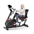 HARISON HR-B8A1 Re Senior Recumbent Exercise Bike with Step-Through Frame & Magnetic Resistance
