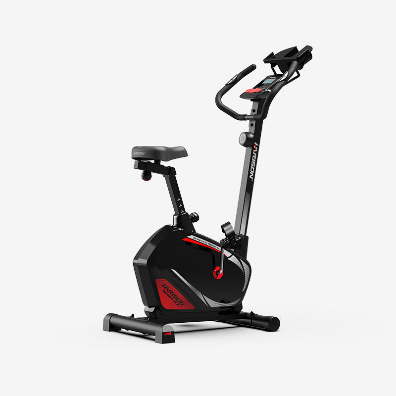 HARISON HR-B7 Exercise Bike for Home - 350lbs Magnetic Resistance Indoor Cycling Bike, Stationary Bikes with 2 in 1 LCD Monitor and Tablet Holder, Smooth & Quiet for Cardio Workout
