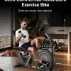 HARISON HR-B51 Exercise Bike 400 lbs Capacity, Easy Assembly Magnetic Recumbent bike for Adult and Seniors with Arm Exerciser , Recumbent Stationary bike for Home, 2 in 1 LCD Monitor and Tablet Holder (Same-day Shipping service）