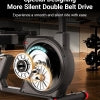 HARISON HR-B51 Exercise Bike 400 lbs Capacity, Easy Assembly Magnetic Recumbent bike for Adult and Seniors with Arm Exerciser , Recumbent Stationary bike for Home, 2 in 1 LCD Monitor and Tablet Holder (Same-day Shipping service）
