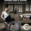 HARISON HR-B51 Exercise Bike 400 lbs Capacity, Easy Assembly Magnetic Recumbent bike for Adult and Seniors with Arm Exerciser , Recumbent Stationary bike for Home, 2 in 1 LCD Monitor and Tablet Holder (Same-day Shipping service）
