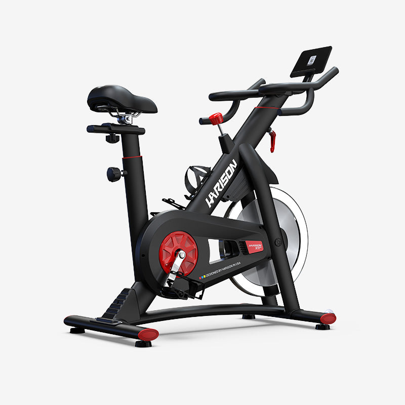HARISON HR-X11 Semi-Commercial Exercise Bike 400 lbs Capacity, Magnetic Stationary Bikes for Home Gym with Bluetooth & Tablet Holder & Comfortable Seat Cushion