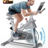 HARISON HR-X12 Semi-Commercial Exercise Bike 400 lbs Capacity, Magnetic Stationary Bikes for Home Gym with Bluetooth & Tablet Holder & Comfortable Seat Cushion