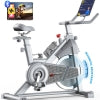 HARISON HR-X12 Semi-Commercial Exercise Bike 400 lbs Capacity, Magnetic Stationary Bikes for Home Gym with Bluetooth & Tablet Holder & Comfortable Seat Cushion