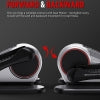 HARISON HR-E305 Under Desk Elliptical Machine with Multi-Functional LCD Display, Ellipse Leg Exerciser for Seniors with 12-Level Adjustable Speed and Resistance Bands
