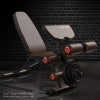 HARISON HR-609(BROWN) Adjustable Weight Bench with Leg Extension and Preacher Pad, Flat Incline Decline Exercise Bench for Home Workout Weight Training