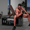 HARISON HR-610 Adjustable Weight Bench, Bench1000 MAX Heavy Duty Workout Bench Press with Leg Extension and Preacher Pad for Home Gym Strength Training, Flat Incline Decline Sit Up Bench (610)