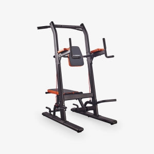 HARISON HR-408 Multi-function Power Tower with Bench Home Gym Exercise Equipment with Adjustable Height – Second Hand