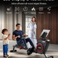 HARISON HR-W10 Rowing Machines for Home, Magnetic Rower Machine with US Mute System, Bluetooth, App Supported, Smooth & Quiet Slide Rail,350 LB Weight Capacity and Free Courses