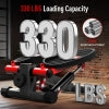 HARISON HR-349 Mini Steppers for Exercise, Stair Stepper with LCD Monitor 300LBS Capacity, Portable Under Desk Stepper for Home Workout