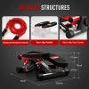 HARISON HR-349 Mini Steppers for Exercise, Stair Stepper with LCD Monitor 300LBS Capacity, Portable Under Desk Stepper for Home Workout