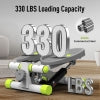 HARISON HR-349 Mini Steppers for Exercise, Stair Stepper with LCD Monitor 300LBS Capacity, Portable Under Desk Stepper for Home Workout