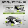 HARISON HR-349 Mini Steppers for Exercise, Stair Stepper with LCD Monitor 300LBS Capacity, Portable Under Desk Stepper for Home Workout