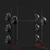 HARISON HR-30815 Multifunction Home Gym Power Squat Rack – 3300LBS Weight Capacity, Extra-Thick Steel Frame, Non-Slip Mat, Chin-Up Bar & Barbell Holder, Multi-Exercise for Bench Press Deadlift Squat