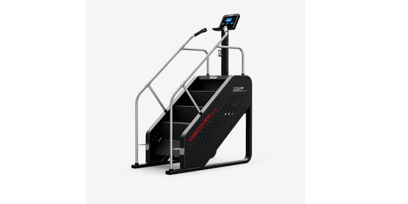 HARISON HR-S350 Commercial Stair Climber，EMS Electromagnetic Resistance 1-15 Levels，LED Touch Screen with WiFi & Bluetooth，330 lbs Capacity，Heavy-Duty for Gym Use