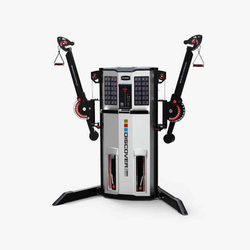 HARISON DISCOVER HR-G30411 Track Eco，23.8" Touch Screen，Electromagnetic Resistance (110 lb Pull)，7+4 Adjustable Motion Tracks，Full-Body Strength Machine