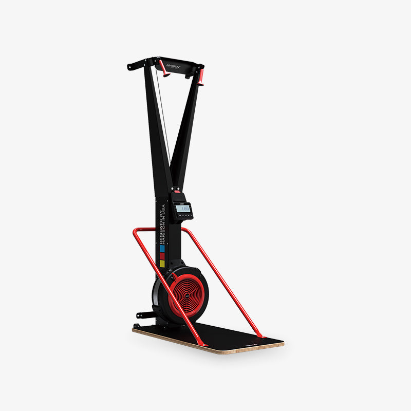 HARISON HR-G1301 Eco Ski Trainer，Commercial-Grade Carbon Steel Frame，Bluetooth Tracking for Time/Distance/Calories/Heart Rate，440 lbs Capacity