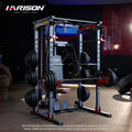 HARISON HR-G30911 Multifunction Home Gym，5300 lbs Capacity，Power Rack with Chin-Up & Rowing，Bench Press & Deadlift Support，All-in-One Strength Training