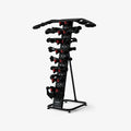 HARISON HR-323 A-Frame Dumbbell Rack，6-Tier 480LBS Capacity，Fits Neoprene/Hex/Iron Dumbbells up to 50LBS，Triangular Steel Structure，Non-Slip，30-Day Trial + 1-Year Warranty