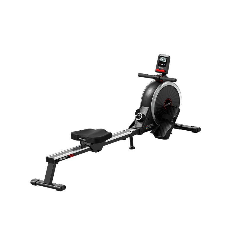 MonicaFit W11 Eco Home Rowing Machine – 16 Resistance Levels, 120 kg Capacity & 4° Incline Rail