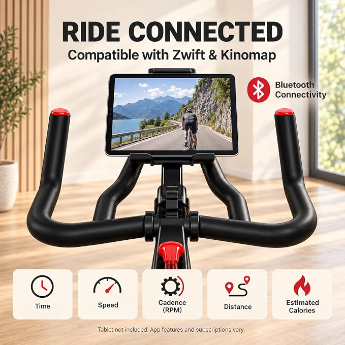 HARISON HR-X15-Tech Magnetic Exercise Bike | Bluetooth Indoor Cycling Bike