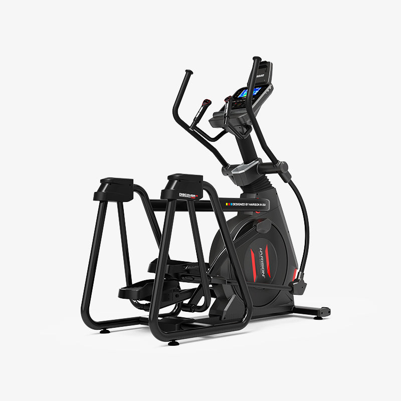 HARISON DISCOVER HR-E3801 Eco Smart Luxury Commercial Elliptical with 32-Gear Resistance